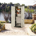 Rubbermaid Vertical Resin Weather Resistant Outdoor Storage Shed - image 14