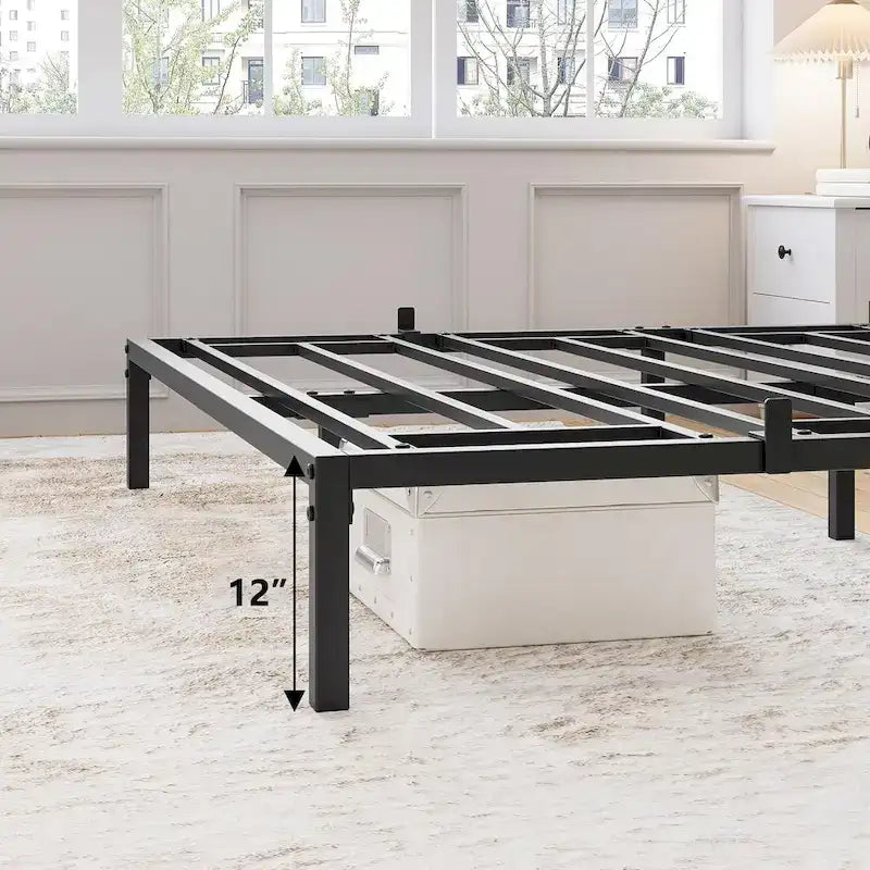 Sturdy Metal Platform Bed Frame - No Box Spring Required - image 5