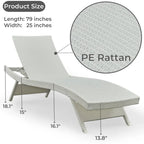 All Weather Wicker Chaise Lounge - Set of 2 - image 24