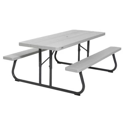 6-Foot Classic Folding Picnic Table 48 - image 3