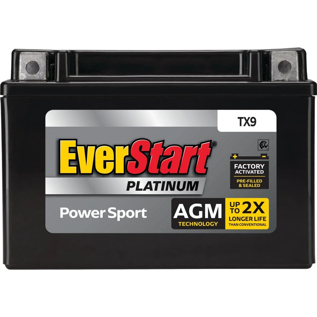 EverStart Platinum BOXED AGM Power Sport Battery, Group Size TX9 12 Volt, 120 CCA - image 3