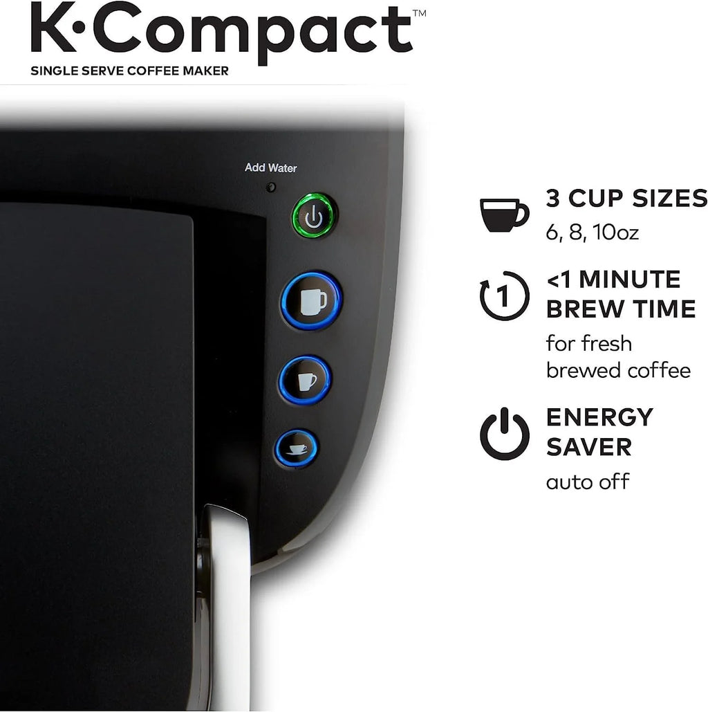Single-Serve K-Cup Pod Coffee Maker, Black, 2.3 - image 5