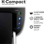 Single-Serve K-Cup Pod Coffee Maker, Black, 2.3 - image 5