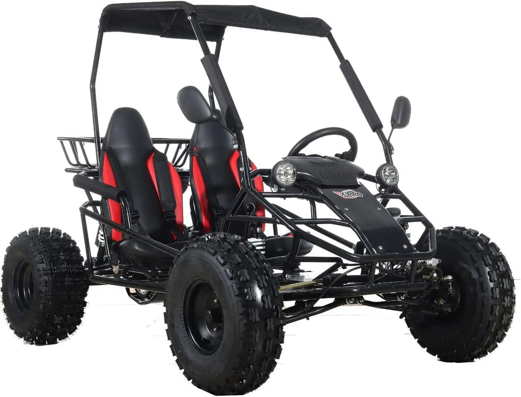 X-Pro New Rover 125cc Gas Powered Go Kart 3 Semi-Automatic Transmission w/Reverse Big 18"/19" Wheels - image 14