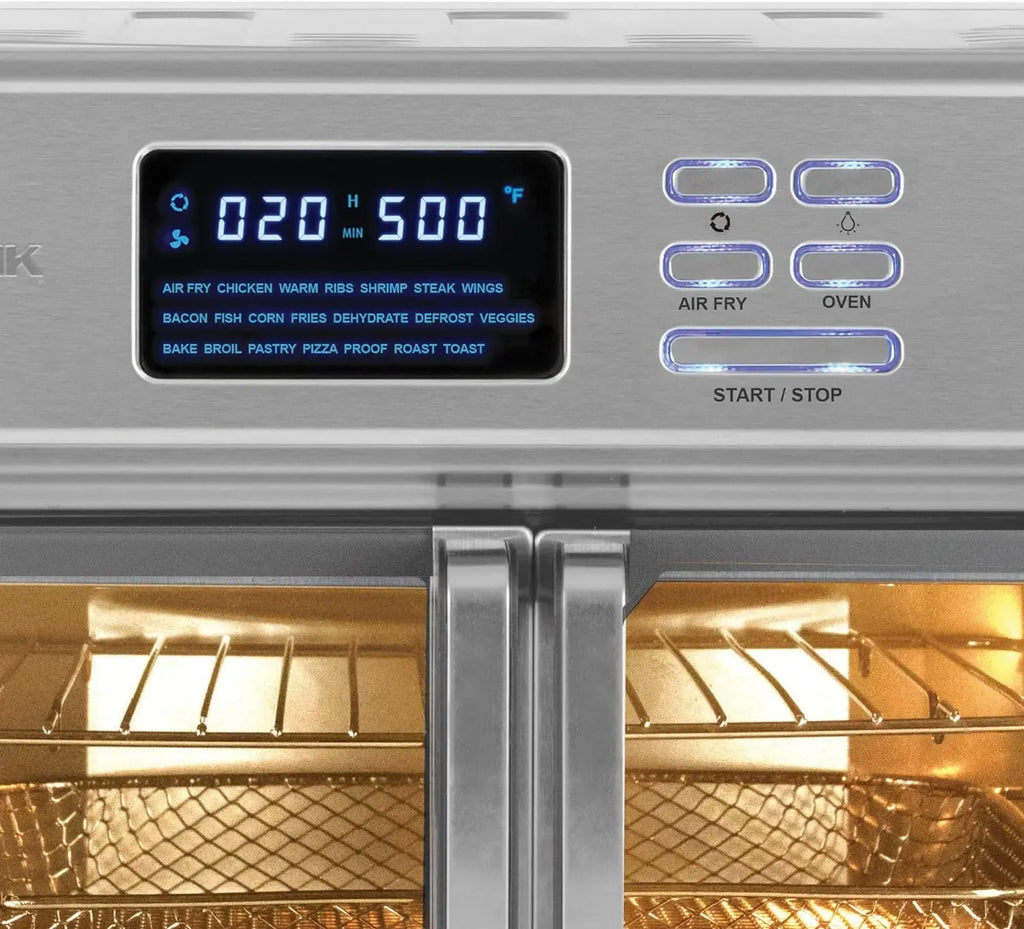 Kalorik MAXX® Digital Air Fryer Oven, 26 Quart, 10-in-1 Countertop Toaster Oven & Air Fryer Combo-21 Presets up to 500 degrees, Includes 9 Accessories & Cookbook - image 10