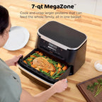 Ninja Foodi 10QT 6-in-1 DualZone Smart XL Air Fryer, 2 Independent 5QT Baskets, Smart Cook Thermometer, Match Cook, Smart Finish, Air Fry, Roast, Bake, Dehydrate, Reheat, Grey, DZ550 - image 33