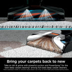 Shark CarpetXpert EX201 Carpet Cleaner, Cyan – Deep Cleaning with StainStriker, Perfect for Pets, Includes Spot & Stain Remover Tools - image 3