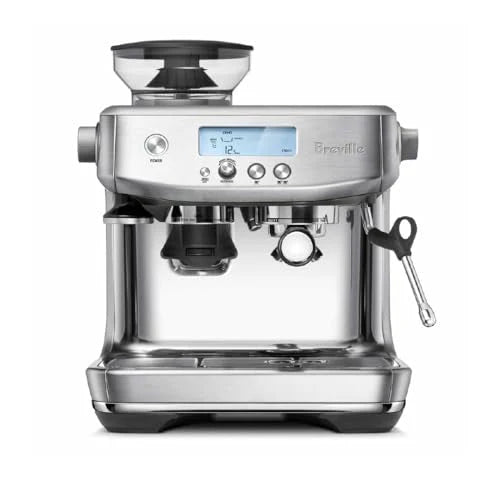 Breville the Barista Pro Espresso Machine with Grinder & Milk Frother, Espresso Maker with Seconds Heat Up, RM BES878BSS, Brushed Stainless Steel (Certified Remanufactured): Home & Kitchen - image 1