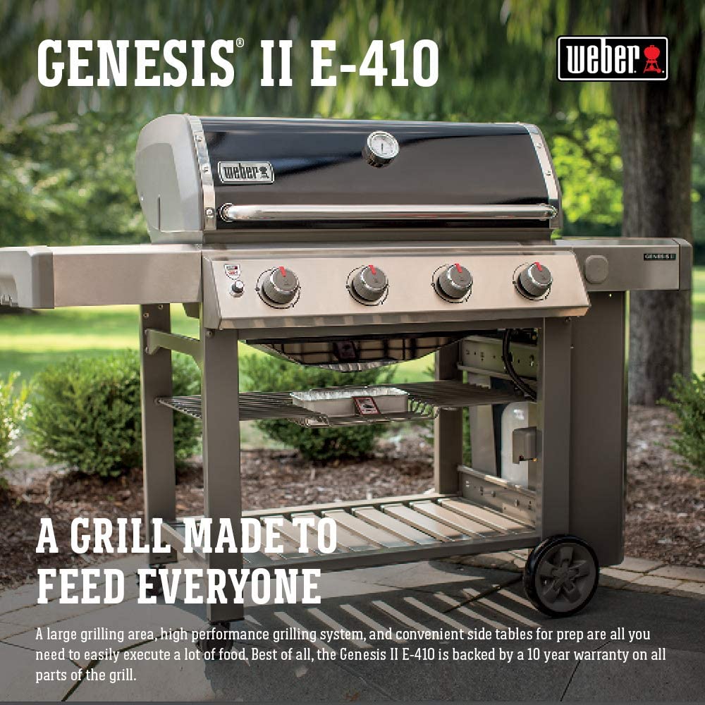 Weber 67011001 Genesis II E-410 Natural Gas Grill, Black - image 3