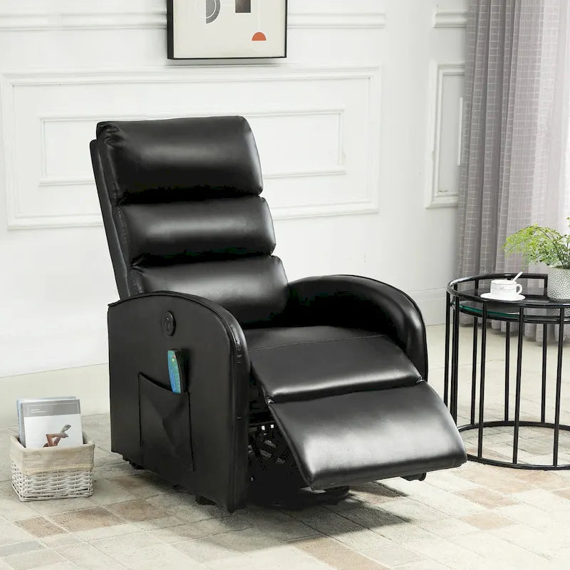 AVAWING Contemporary Electric Recliner with Power Lift and Massage Features - image 1