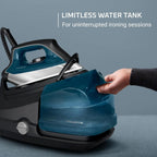 Rowenta DG8624 Steam Station Iron, 1800W, 1.1L Tank, Blue - image 4