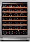 24'' Wine Cooler Refrigerator - 46 Bottle Wine Fridge Dual Zone with Modern Touch Intelligent Digital 40°-65°F Low Noise, Built in or Freestanding Wine Cooler for Home and Kitchen - image 2