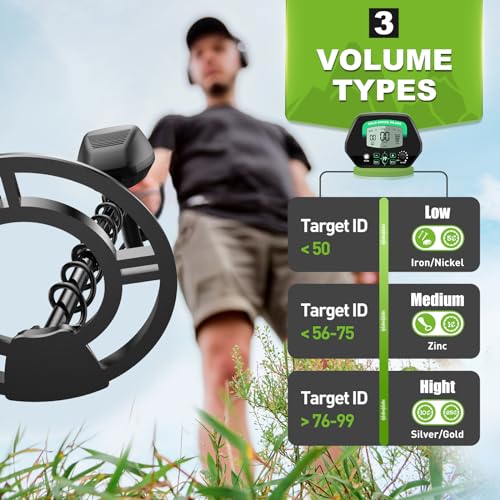PalliPartners Metal Detector for Adults .Professional Gold Detector with LCD Display - image 2
