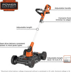BLACK+DECKER Combination String Trimmer, Lawn Mower, and Edger, Cordless 3-in-1 - image 8