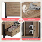 Contemporary 80-Inch TV Stand for 75/80/85 Inch TVs with 2 Drawers - image 29