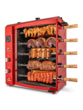 Brazilian Flame Churrasco? Gas Rotisserie Oven Grill Roaster with Auto Rotating Skewers for Rotisserie Chicken Brazilian Style BBQ and Churrasco Shawarma Machine Propane Grill - 2024 Series - image 1