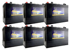 x6 / Crown 12 Volt 150Ah Deep Cycle Battery ; Replaces Trojan T-1275 T1275 - image 1