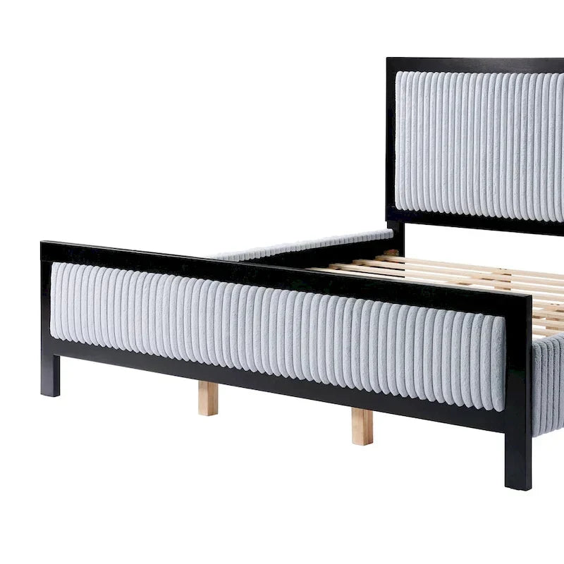 Christopher Knight Home Upholstered Platform Bed with Soft Headboard - King/Queen Size - image 5