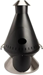COH-600 Propane Fire Pit, Patio Heater with Tip-Over Safety Switch, 8 lbs. Lava Rocks Included, 31" x 31" x 48" - image 7