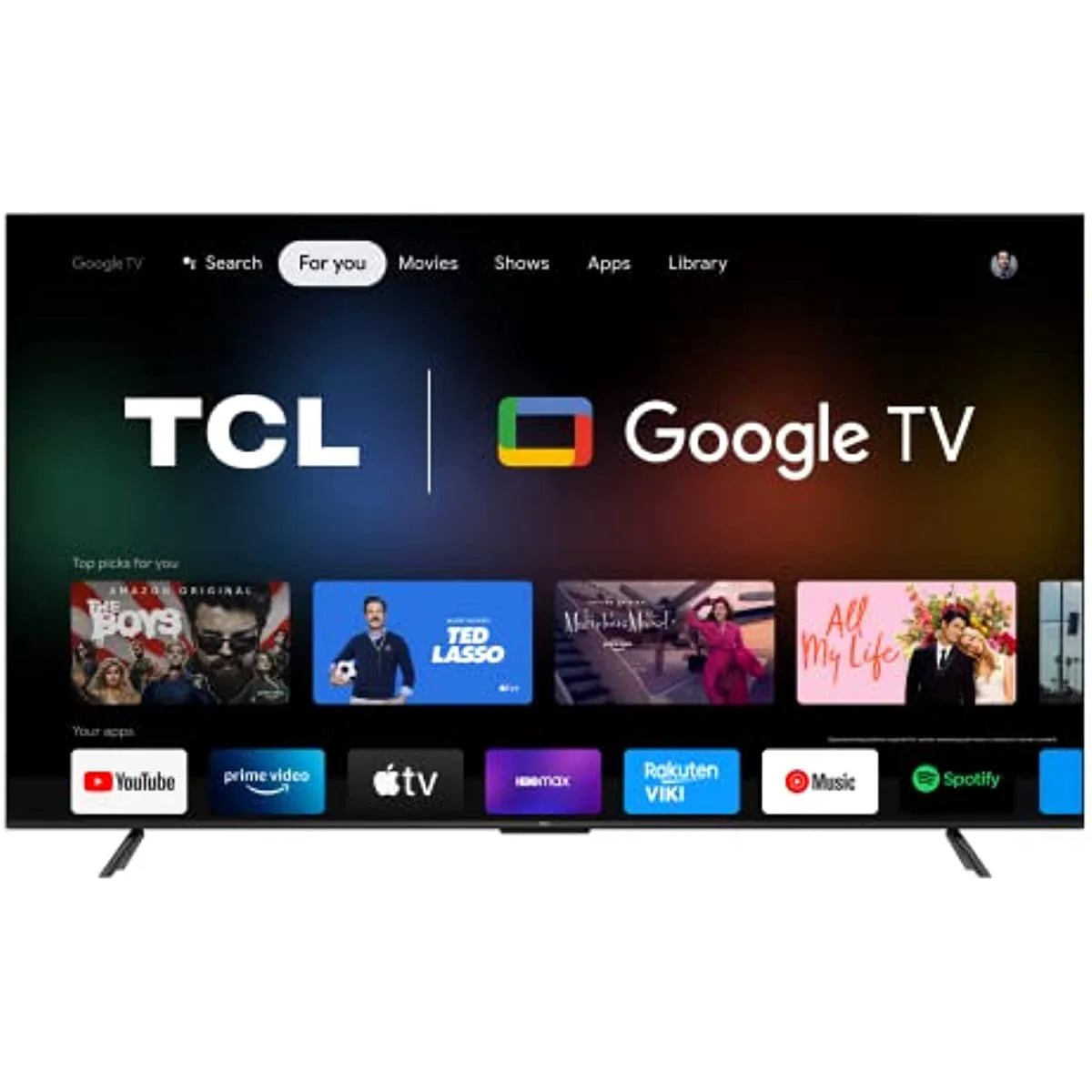 Smart TV LED 75" 4K UHD TCL 75P735 - Google TV, Wifi, HDMI - image 1