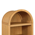 Better Homes & Gardens Juliet Narrow Arch Bookcase, Deep Green and Light Honey - image 35