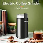 Wancle Electric Coffee Grinder, Quiet Spice Grinder, One Touch Coffee Mill for Beans - image 3