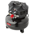 Hyper Tough Black 150 PSI Oil-Free Pancake Air Compressor 6 gal - image 1