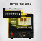 Vehicle Panel Spot Puller Dent Spotter 110V, 3500A Spot Dent Puller Welder, 3KW Car Body Stud Welding Machine Multispot Bonnet Door Repair Tool Kit - image 4
