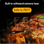CHEF iQ Sense Smart Wireless Meat Thermometer with 3 Ultra Thin Probes, Unlimited Range Bluetooth Meat Thermometer, Digital Food Thermometer - image 8