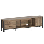Contemporary 80-Inch TV Stand for 75/80/85 Inch TVs with 2 Drawers - image 35