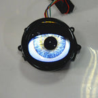 LED Demon Eyes Demon Eyes headlights, Dynamic Demon Eyes car headlights, adjustable eye pattern, mini projector lens light controlled by phone, suitable for any car - image 5