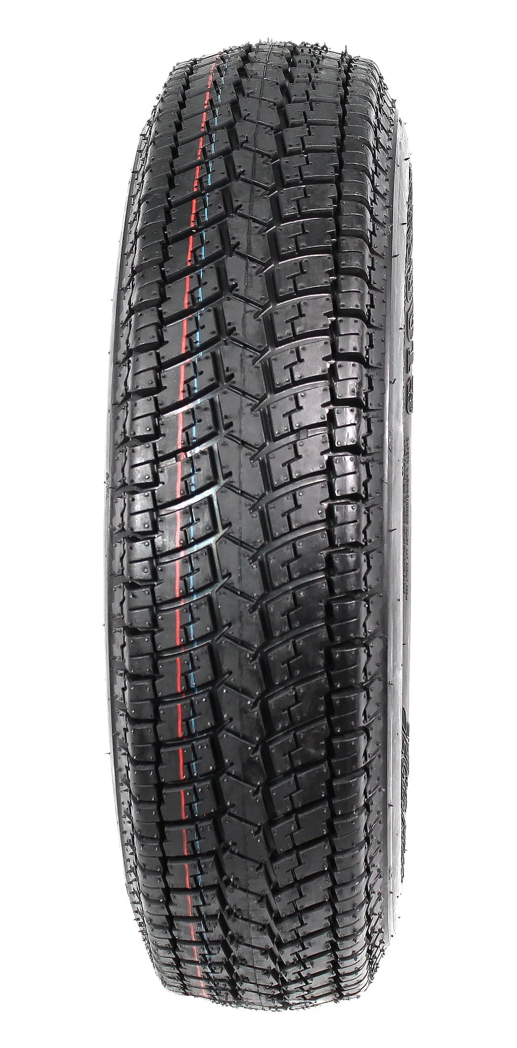 2-Pk Trailer Tires Rims ST175/80D13 175/80 13 B78-13 LRC 5 Lug White Spoke Wheel - image 5
