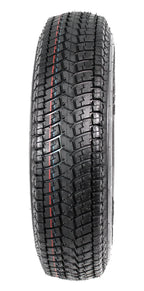 2-Pk Trailer Tires Rims ST175/80D13 175/80 13 B78-13 LRC 5 Lug White Spoke Wheel - image 5