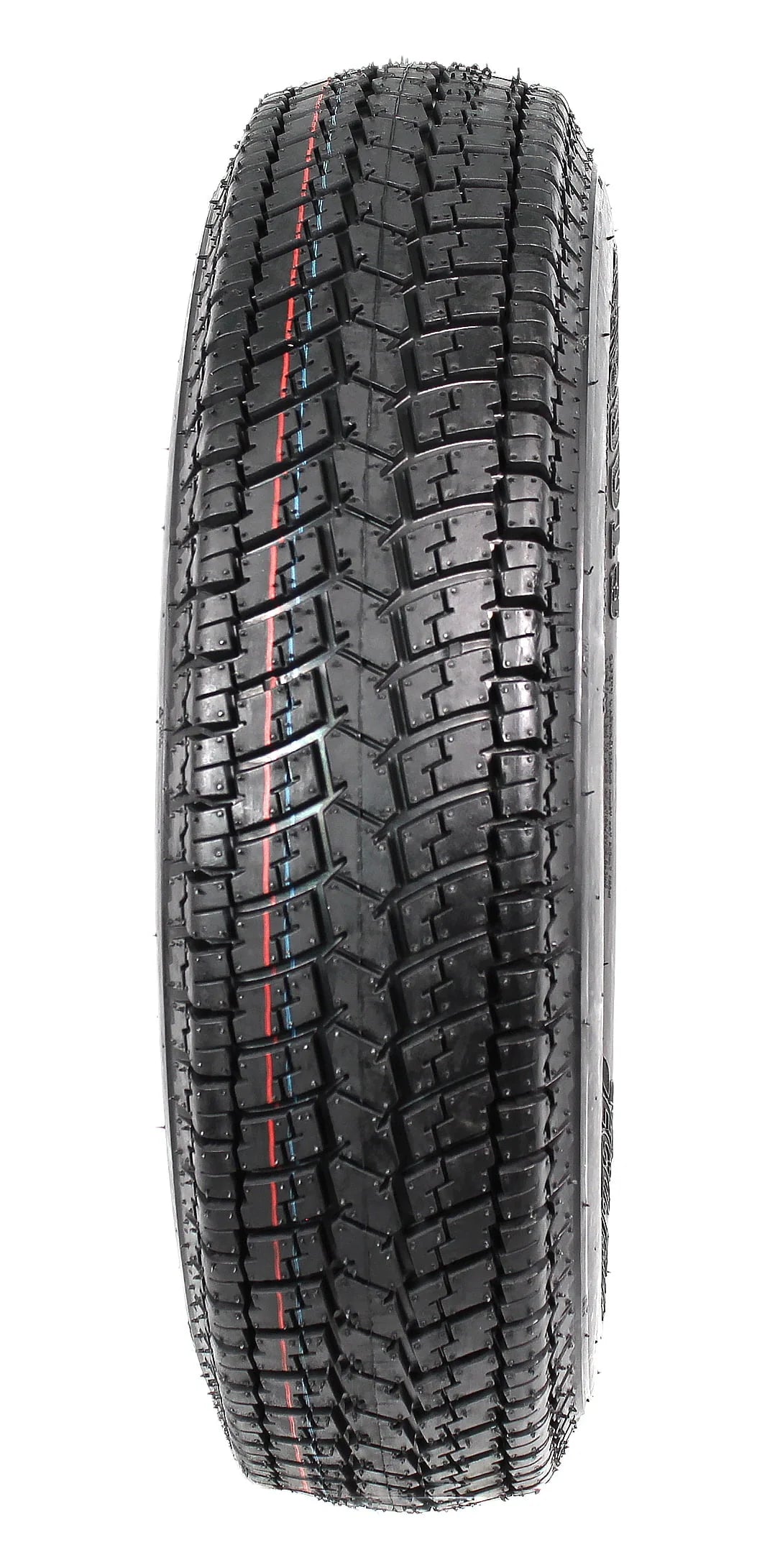 2-Pk Trailer Tires Rims ST175/80D13 175/80 13 B78-13 LRC 5 Lug White Spoke Wheel - image 5
