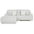 Signature Design by Ashley Top Tier 3-Piece Reclining Sectional Sofa with Chaise - Dimensions: 105W x 74D x 41H - image 12