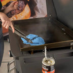 28 Inch Blackstone Griddle 2080 with Hood XL Griddle Original 3-Burner Outdoor Flat Top Grill, with Blackstone Griddle Accessories, Seasoning, and Wholesalehome Gloves and Cloth - image 8