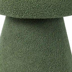 Adeco Large Soft Mushroom Ottoman - Versatile Foot Stool for Living Room and Bedroom - image 11