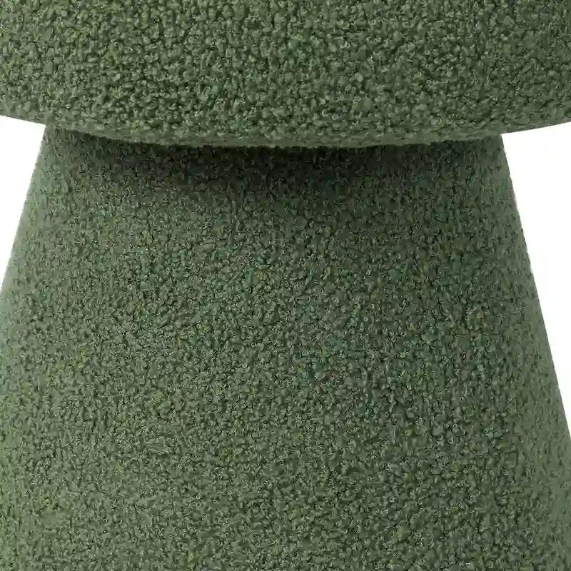 Adeco Large Soft Mushroom Ottoman - Versatile Foot Stool for Living Room and Bedroom - image 11