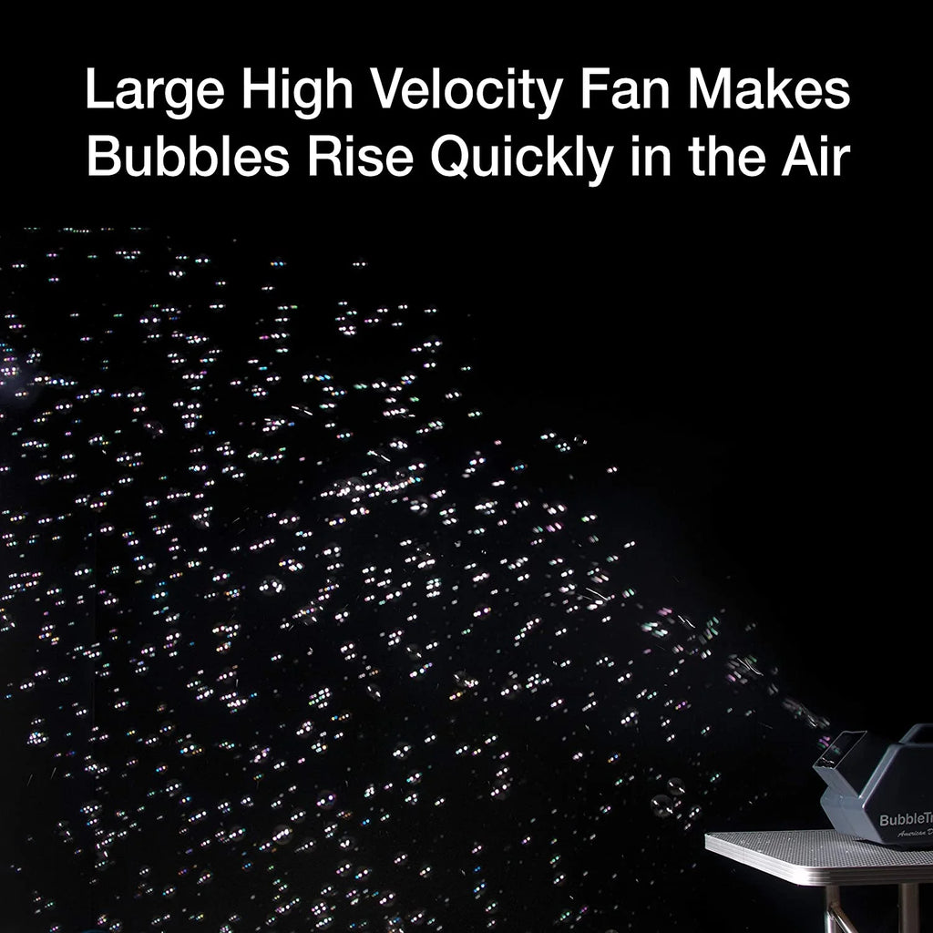 ADJ BUBBLETRON,Molded Plastic, Bubble MACHIN, Black - image 5
