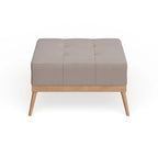 Christopher Knight Home Carson Lund Mid-Century Tufted Fabric Square Ottoman - image 13