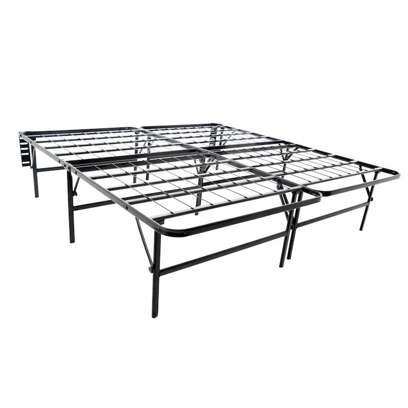 Brookside Foldable Full-Size Platform Bed Frame with Integrated Box Spring - image 1