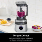 Ninja Detect Kitchen System Power Blender + Processor with Blend Sense Technology, Silver, TB400 - image 5