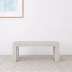 Plank+Beam Modern Dining Bench, Solid Wood Bench for Dining Table, 49", Blonde Wirebrush - image 25