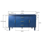 55 Elegant and Practical Carved Buffet/Sideboard Cabinet - image 8
