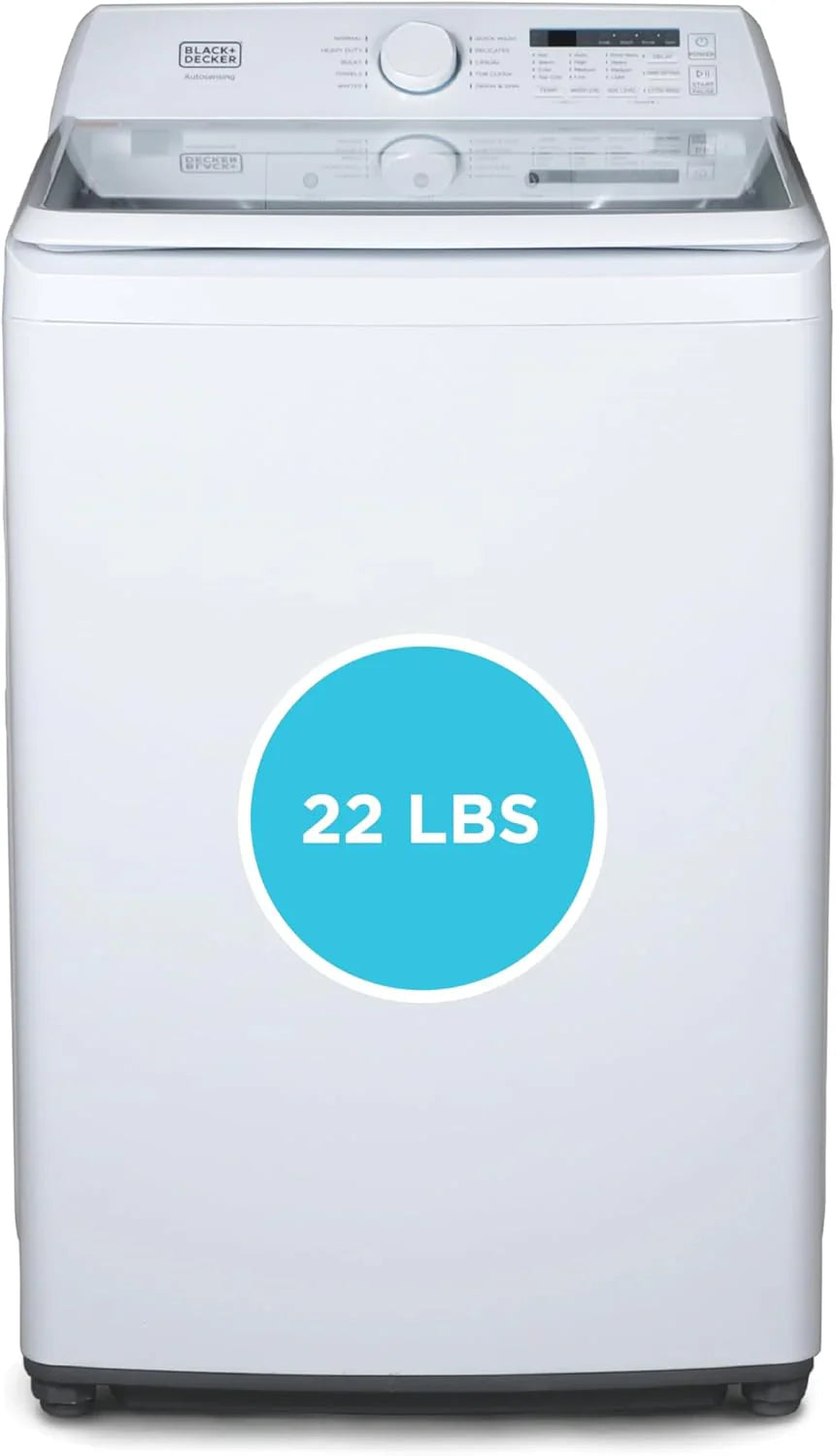 BLACK+DECKER Small Portable Washer Washing Machine for Household Use Portable Washer - image 4