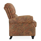 Push Back Recliner Chair with Padded Cushion and Solid Wood Legs - image 11