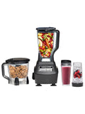 1500W, 4 Functions for Smoothies, Processing, Dough, Drinks & More, with 72 oz.* Blender Pitcher, 64 oz. Processor Bowl, (2) 16 oz. To Go Cups & (2) Lids, Black - image 1