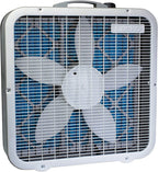Lasko Air Flex 2-in-1 Box Fan & Air Purifier, 20-Inch, 3 Speeds, White, FF305 - image 1