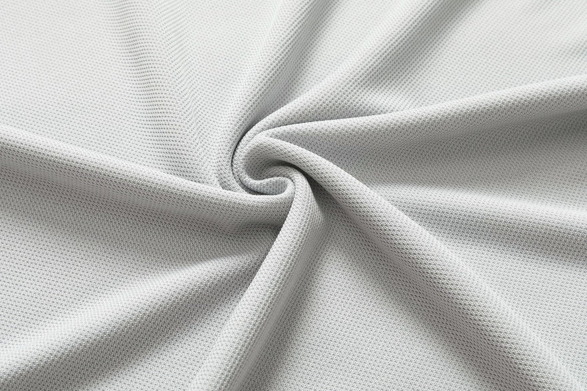 Men's Light Gray Short Sleeve Polo - image 5