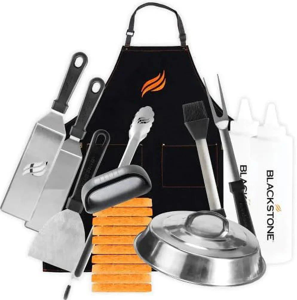28 Inch Blackstone Griddle 2080 with Hood XL Griddle Original 3-Burner Outdoor Flat Top Grill, with Blackstone Griddle Accessories, Seasoning, and Wholesalehome Gloves and Cloth - image 7